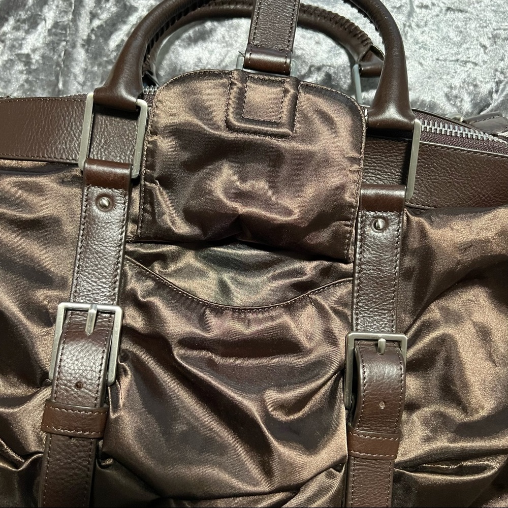 BOTKIER Sasha Large Duffle Satchel Metallic Bronze Shoulder Bag - Picture 7 of 10